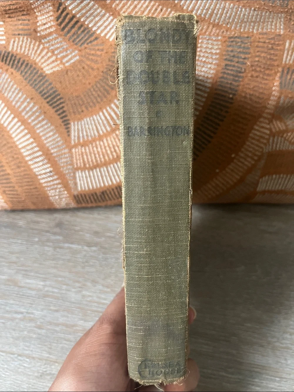 Blonde of the Double Star Hardcover Book - Olive Green 1931